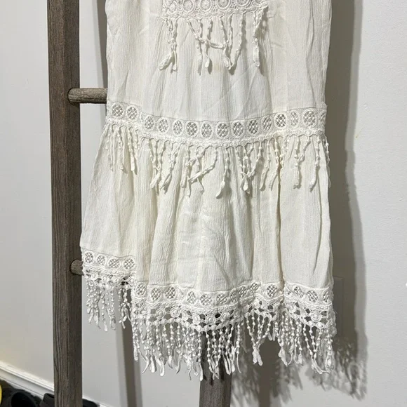 AE off-white summer dress size Small - Picture 4 of 12